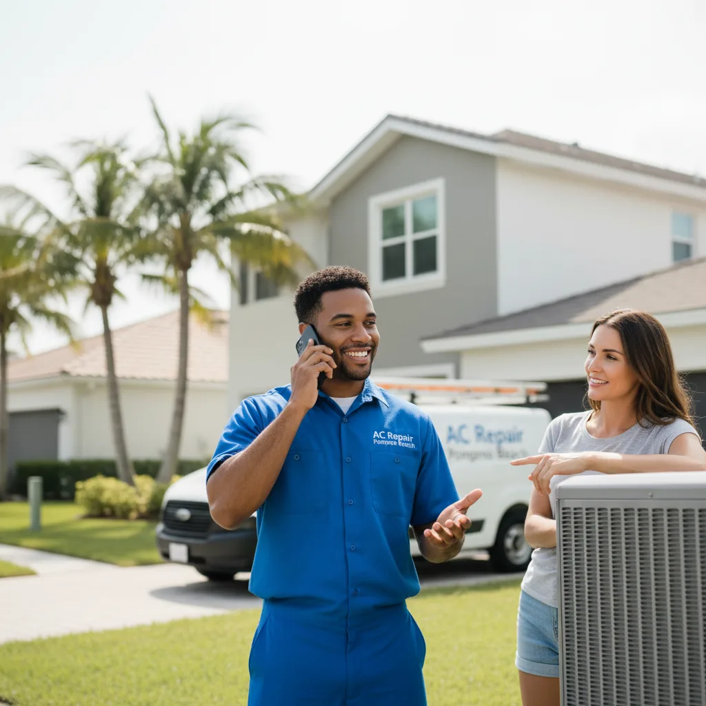 AC Repair Pompano Beach customer support in Lowville